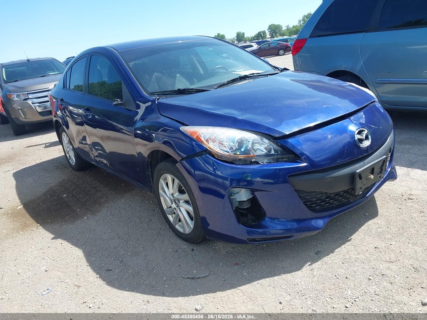 2013 Mazda 3 VIN JM1BL1V73D1784783 IAAI salvage auction — NORMAL WEAR, Clear (Missouri), sold $1,250 on 2026-07-15 (photo 1)