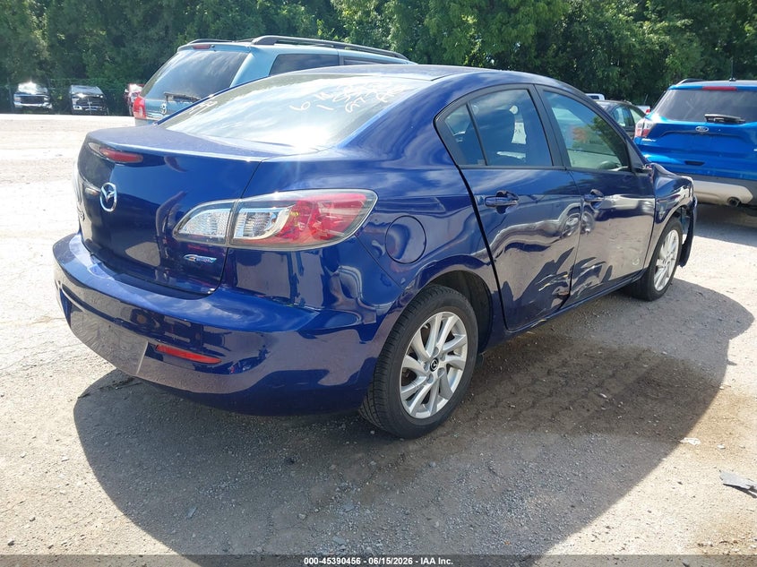 2013 Mazda 3 VIN JM1BL1V73D1784783 IAAI salvage auction — NORMAL WEAR, Clear (Missouri), sold $1,250 on 2026-07-15 (photo 4)
