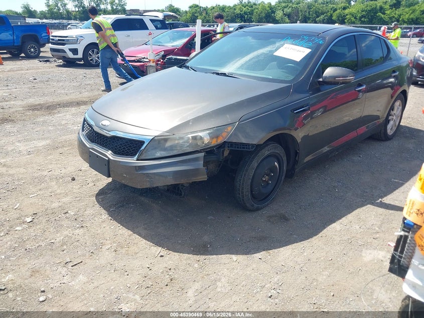 2013 Kia Optima VIN 5XXGN4A76DG137953 IAAI salvage auction — NORMAL WEAR, Clear (Tennessee), sold $450 on 2026-07-16 (photo 6)