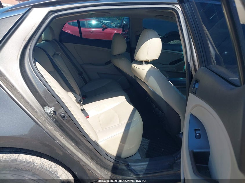 2013 Kia Optima VIN 5XXGN4A76DG137953 IAAI salvage auction — NORMAL WEAR, Clear (Tennessee), sold $450 on 2026-07-16 (photo 8)