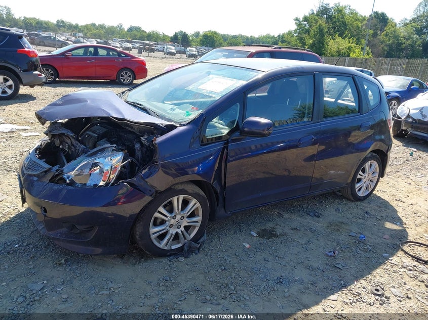 2010 Honda Fit VIN JHMGE8H41AC008287 IAAI salvage auction — NORMAL WEAR, Clear (Virginia), sold $500 on 2026-07-13 (photo 2)