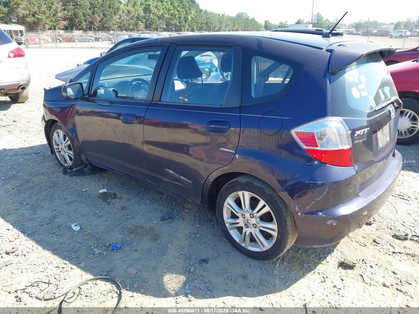 2010 Honda Fit VIN JHMGE8H41AC008287 IAAI salvage auction — NORMAL WEAR, Clear (Virginia), sold $500 on 2026-07-13 (photo 3)
