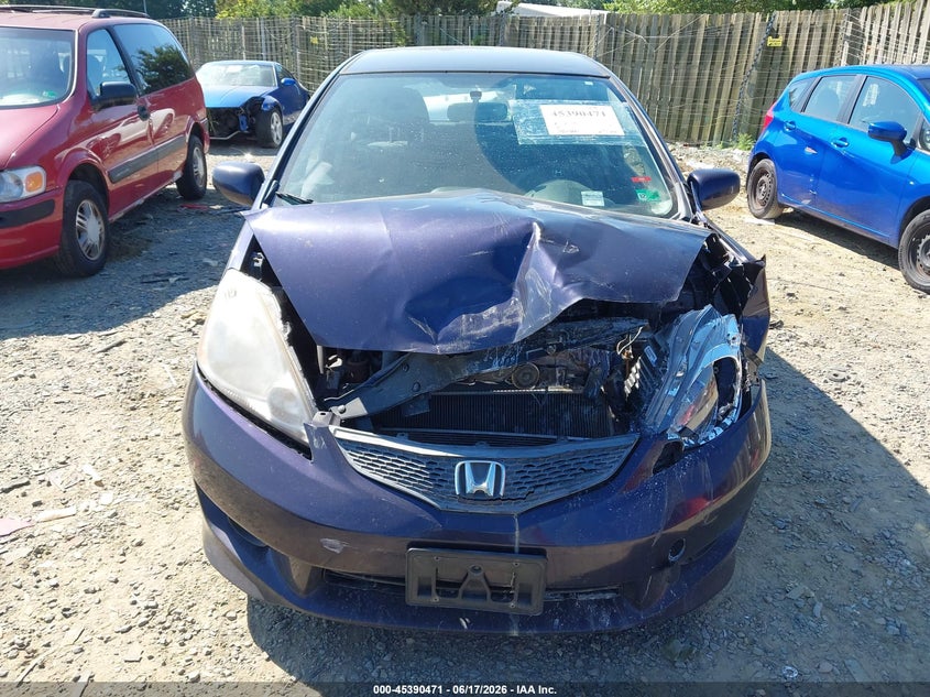 2010 Honda Fit VIN JHMGE8H41AC008287 IAAI salvage auction — NORMAL WEAR, Clear (Virginia), sold $500 on 2026-07-13 (photo 6)