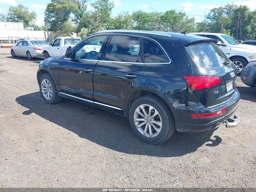 2015 Audi Q5 VIN WA1LFAFP0FA042834 IAAI salvage auction — NORMAL WEAR, Clear (Montana), sold $1,100 on 2026-07-29 (photo 3)