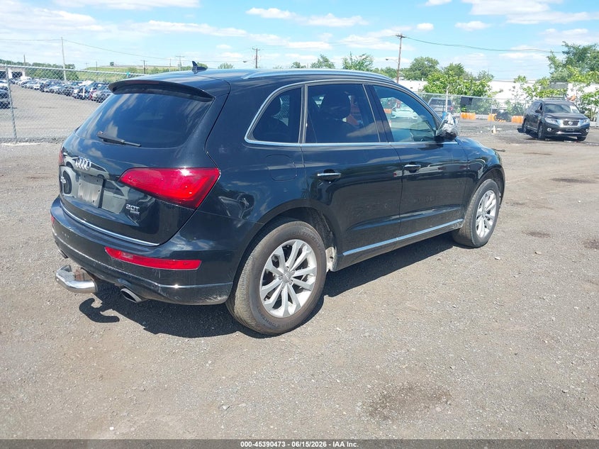 2015 Audi Q5 VIN WA1LFAFP0FA042834 IAAI salvage auction — NORMAL WEAR, Clear (Montana), sold $1,100 on 2026-07-29 (photo 4)