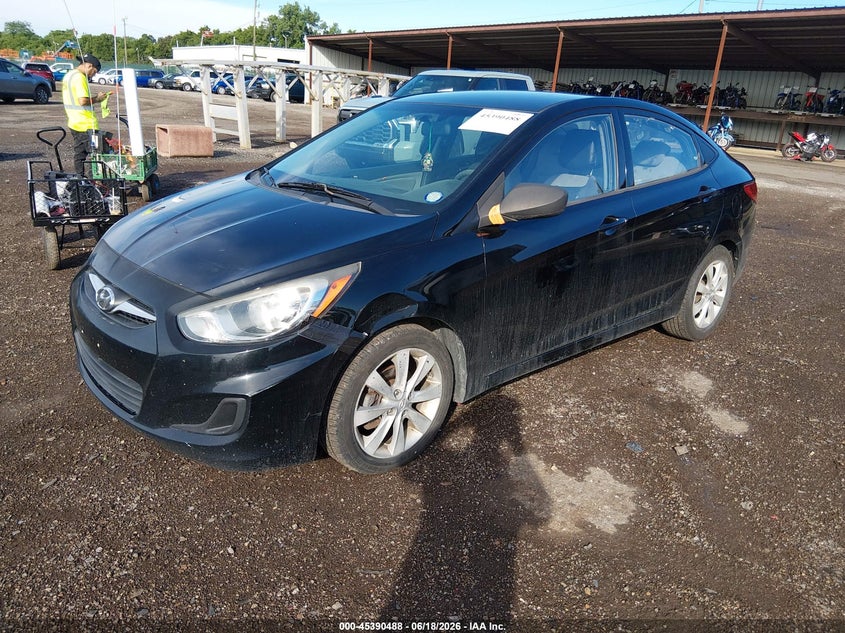 2012 Hyundai Accent VIN KMHCU4AEXCU261728 IAAI salvage auction — NORMAL WEAR, Original (Ohio), sold $250 on 2026-07-22 (photo 2)