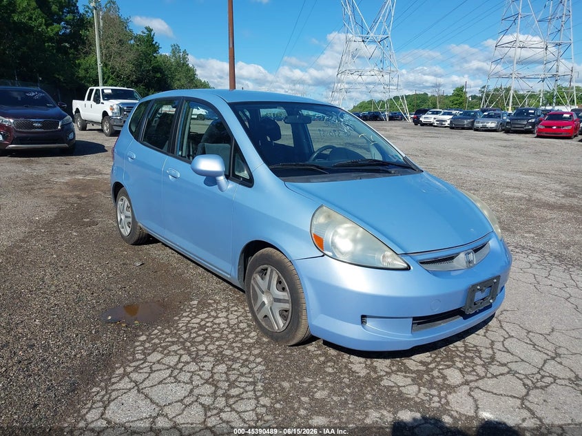 2008 Honda Fit VIN JHMGD37498S065067 IAAI salvage auction — NORMAL WEAR, Clear (Pennsylvania), sold $700 on 2026-07-19 (photo 1)