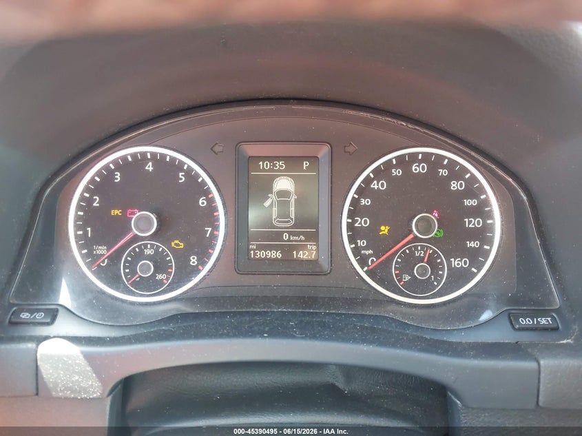 2013 Volkswagen Tiguan VIN WVGAV3AX0DW580979 IAAI salvage auction — NORMAL WEAR, Clear (Illinois), sold $200 on 2026-07-21 (photo 7)