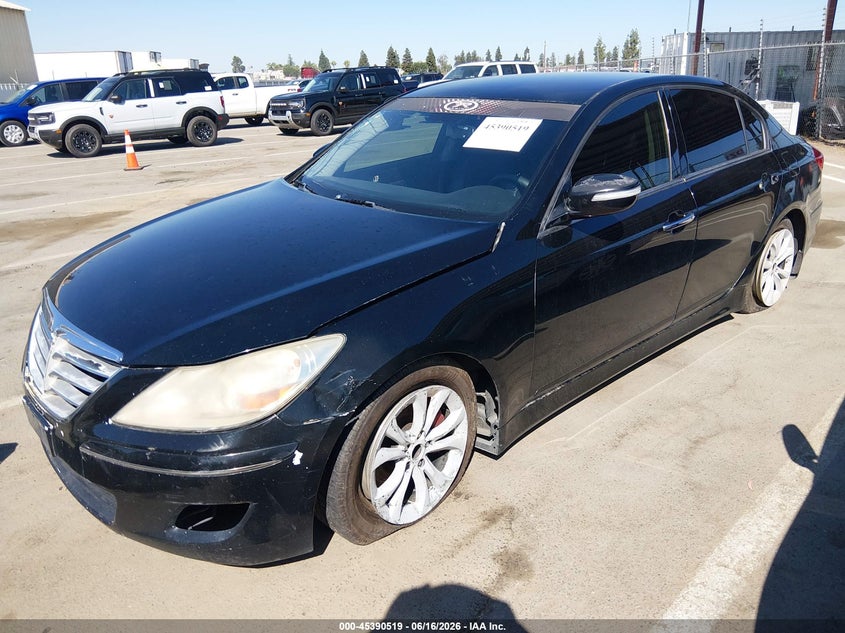 2013 Hyundai Genesis VIN KMHGC4DD6DU209926 IAAI salvage auction — NORMAL WEAR, Salvage Title - Dealer (California), sold $500 on 2026-07-07 (photo 2)