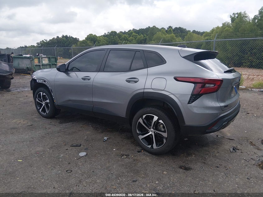 2024 Chevrolet Trax VIN KL77LGE21RC179019 IAAI salvage auction — FRONT END, Salvage (Mississippi), sold $5,550 on 2026-07-22 (photo 3)