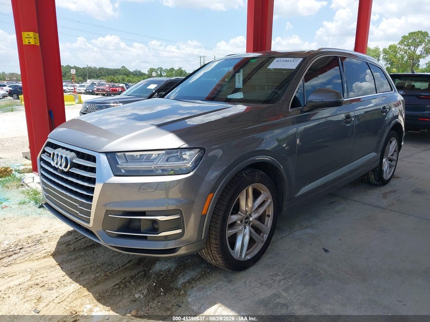 2018 Audi Q7 VIN WA1VAAF77JD030968 IAAI salvage auction — NORMAL WEAR, Clear (Florida), sold $7,850 on 2026-07-07 (photo 2)