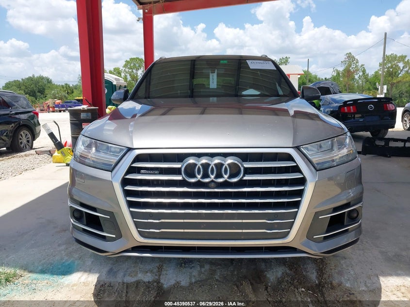2018 Audi Q7 VIN WA1VAAF77JD030968 IAAI salvage auction — NORMAL WEAR, Clear (Florida), sold $7,850 on 2026-07-07 (photo 6)