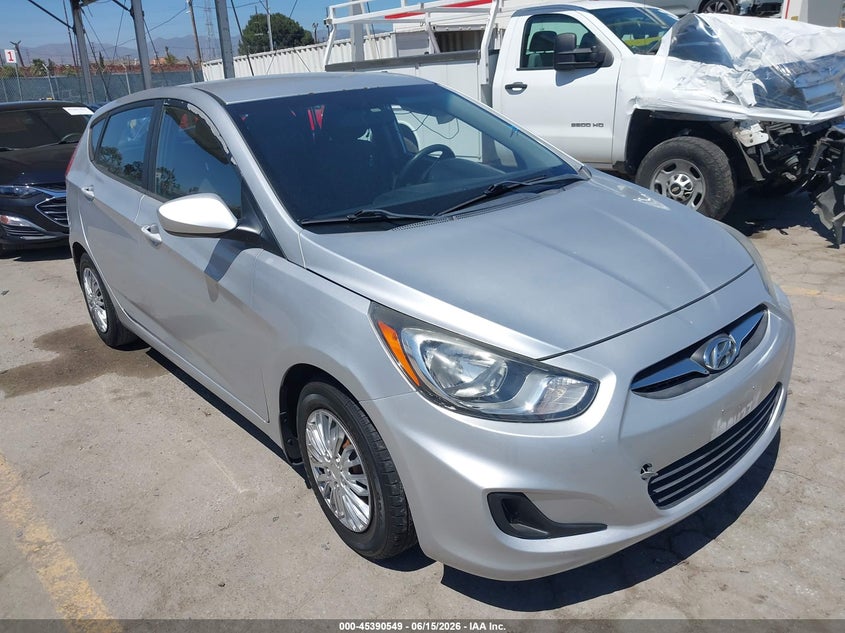 2013 Hyundai Accent VIN KMHCT5AE4DU098178 IAAI salvage auction — LEFT SIDE, Salvage (California), sold $525 on 2026-07-15 (photo 1)