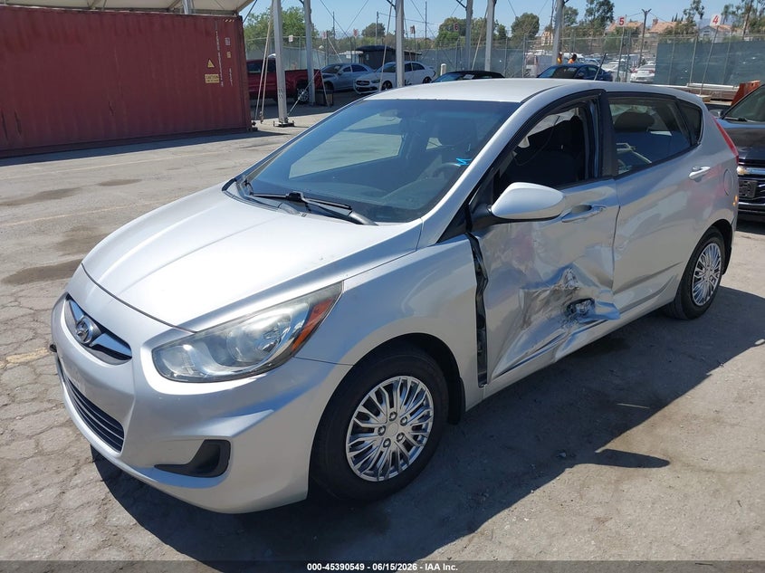 2013 Hyundai Accent VIN KMHCT5AE4DU098178 IAAI salvage auction — LEFT SIDE, Salvage (California), sold $525 on 2026-07-15 (photo 2)