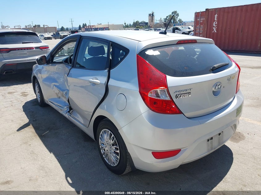2013 Hyundai Accent VIN KMHCT5AE4DU098178 IAAI salvage auction — LEFT SIDE, Salvage (California), sold $525 on 2026-07-15 (photo 3)