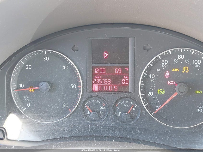 2006 Volkswagen Jetta VIN 3VWST71K26M840115 IAAI salvage auction — NORMAL WEAR, Clear - Dealer Only (California), sold $475 on 2026-07-09 (photo 7)