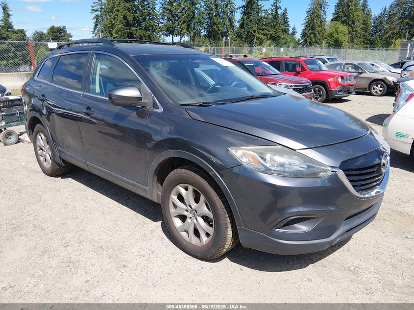 2014 Mazda Cx-9 VIN JM3TB3BV1E0445525 IAAI salvage auction — NORMAL WEAR, Clear (Washington), sold $925 on 2026-07-29 (photo 1)