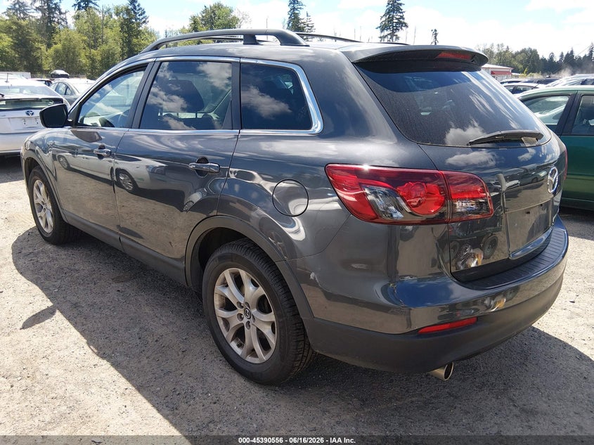 2014 Mazda Cx-9 VIN JM3TB3BV1E0445525 IAAI salvage auction — NORMAL WEAR, Clear (Washington), sold $925 on 2026-07-29 (photo 3)