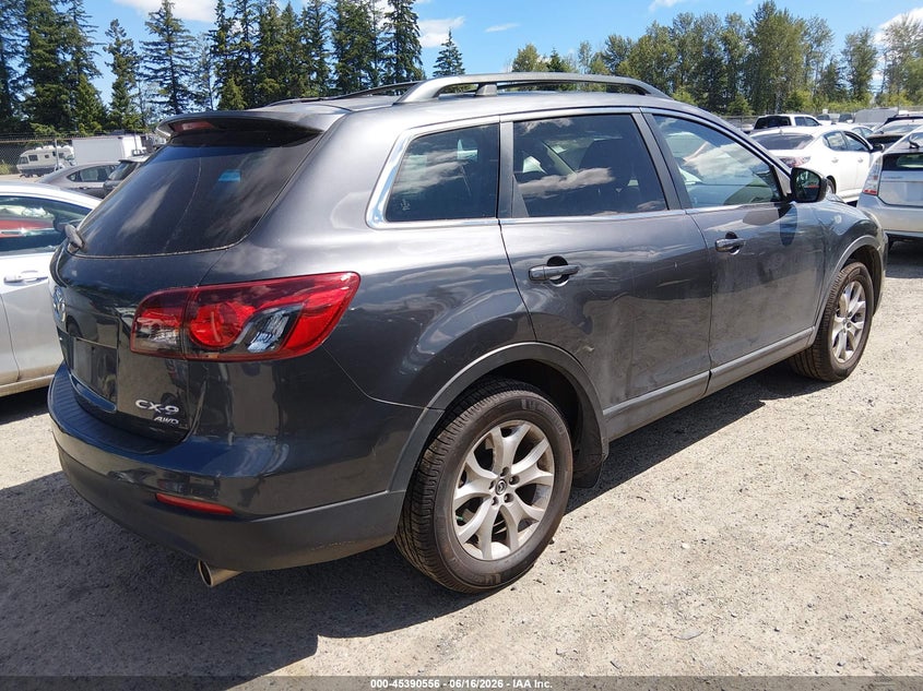 2014 Mazda Cx-9 VIN JM3TB3BV1E0445525 IAAI salvage auction — NORMAL WEAR, Clear (Washington), sold $925 on 2026-07-29 (photo 4)