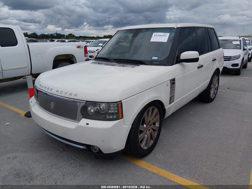 2010 Land rover RANGE ROVER VIN SALMF1E40AA313359 IAAI salvage auction — NORMAL WEAR, Clear (Texas), sold $500 on 2026-07-09 (photo 2)