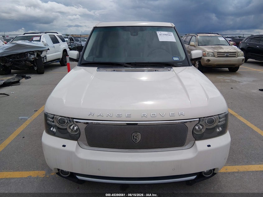 2010 Land rover RANGE ROVER VIN SALMF1E40AA313359 IAAI salvage auction — NORMAL WEAR, Clear (Texas), sold $500 on 2026-07-09 (photo 6)