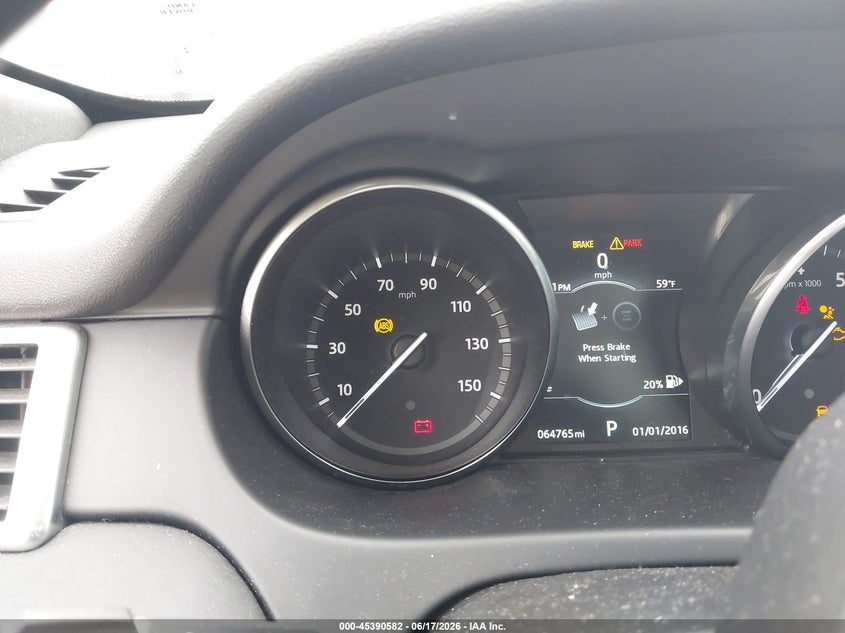 2017 Land rover Discovery sport VIN SALCR2BG1HH662281 IAAI salvage auction — NORMAL WEAR, Salvage Title, sold $500 on 2026-07-29 (photo 7)
