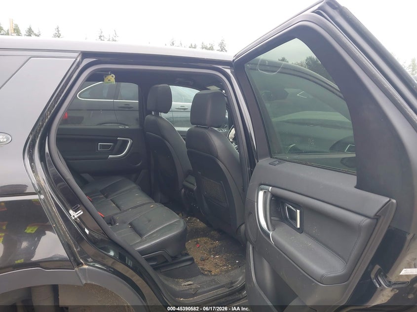 2017 Land rover Discovery sport VIN SALCR2BG1HH662281 IAAI salvage auction — NORMAL WEAR, Salvage Title, sold $500 on 2026-07-29 (photo 8)