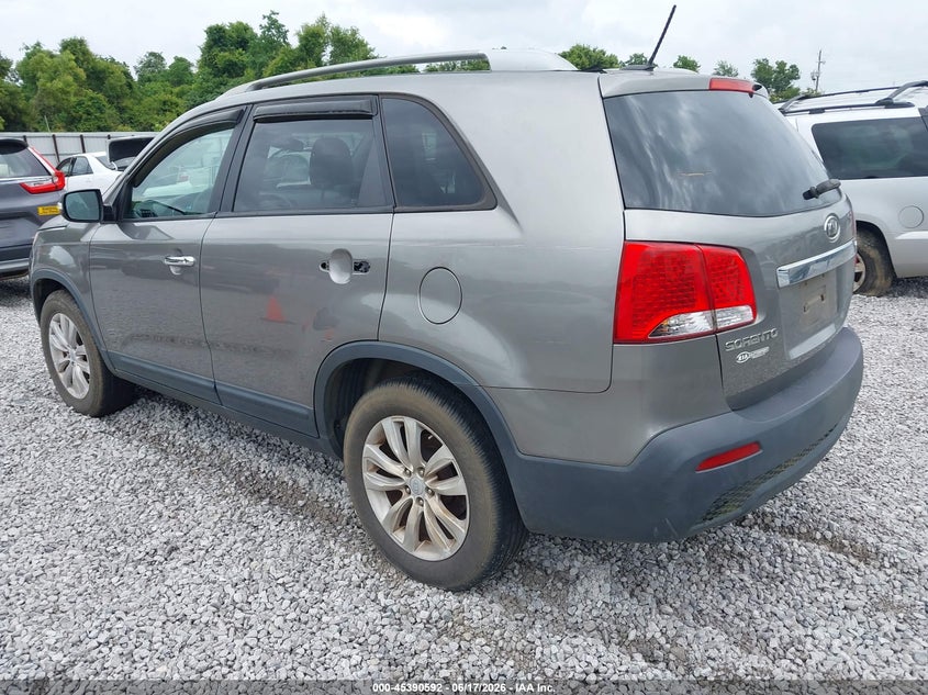 2011 Kia Sorento VIN 5XYKT4A22BG082141 IAAI salvage auction — LEFT SIDE, Clear (Alabama), sold $775 on 2026-07-23 (photo 3)