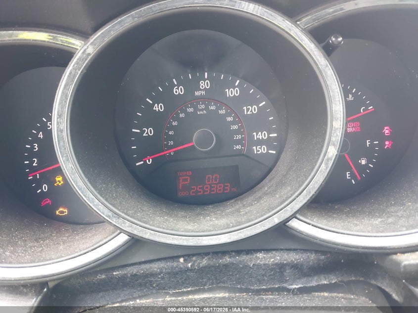2011 Kia Sorento VIN 5XYKT4A22BG082141 IAAI salvage auction — LEFT SIDE, Clear (Alabama), sold $775 on 2026-07-23 (photo 7)