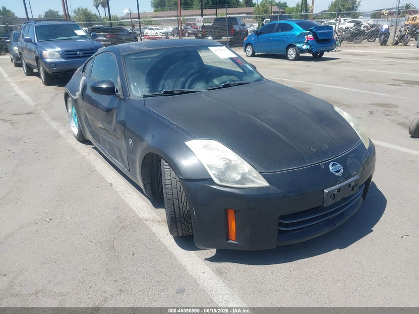 2006 Nissan 350z VIN JN1AZ34D36M308146 IAAI salvage auction — NORMAL WEAR, Clear - Dealer Only (California), sold $1,150 on 2026-07-21 (photo 1)