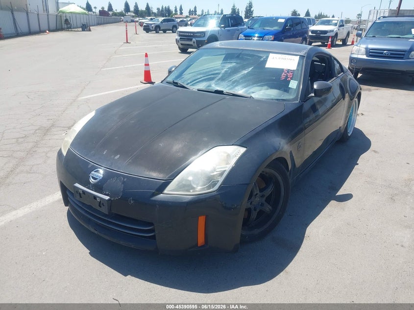 2006 Nissan 350z VIN JN1AZ34D36M308146 IAAI salvage auction — NORMAL WEAR, Clear - Dealer Only (California), sold $1,150 on 2026-07-21 (photo 2)