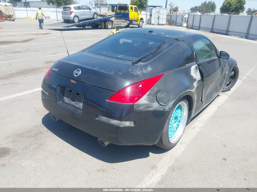 2006 Nissan 350z VIN JN1AZ34D36M308146 IAAI salvage auction — NORMAL WEAR, Clear - Dealer Only (California), sold $1,150 on 2026-07-21 (photo 4)
