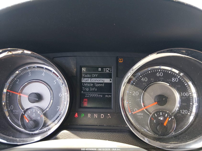 2012 Chrysler Town & country VIN 2C4RC1BG4CR326070 IAAI salvage auction — NORMAL WEAR, Clear (Nevada), sold $425 on 2026-07-24 (photo 7)