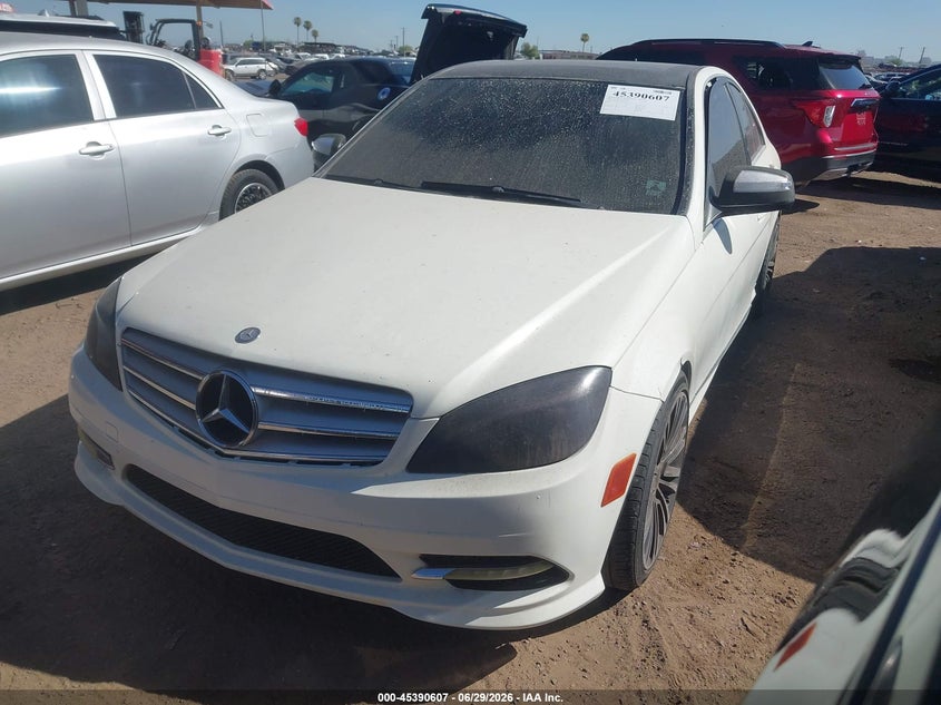 2008 Mercedes-benz C-klasse VIN WDDGF54XX8R036342 IAAI salvage auction — UNKNOWN, Salvage (Arizona), sold $225 on 2026-07-14 (photo 2)