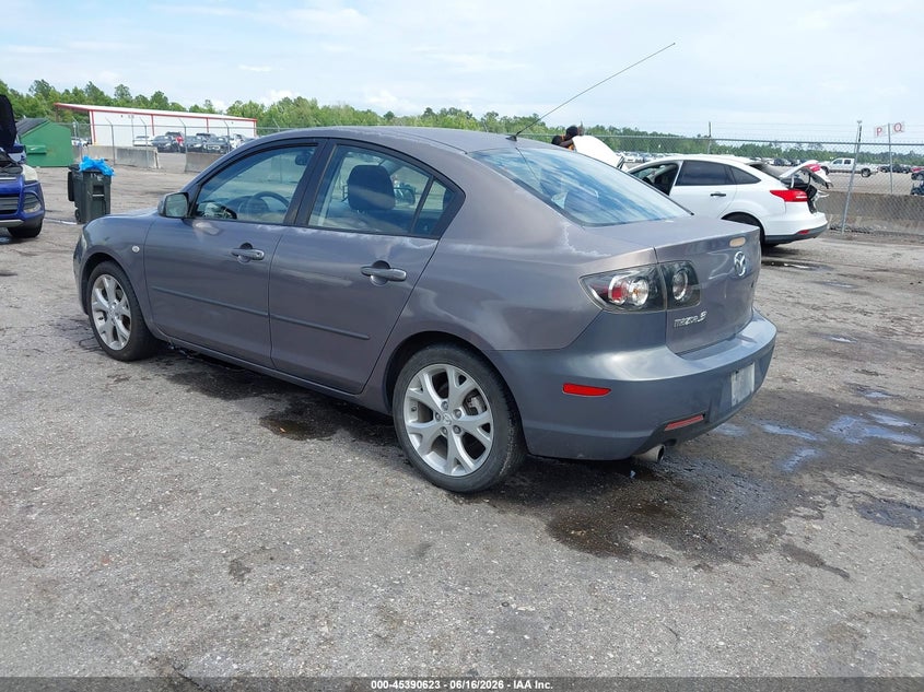 2008 Mazda 3 VIN JM1BK32F581147281 IAAI salvage auction — NORMAL WEAR, Clear (Florida), sold $300 on 2026-07-14 (photo 3)