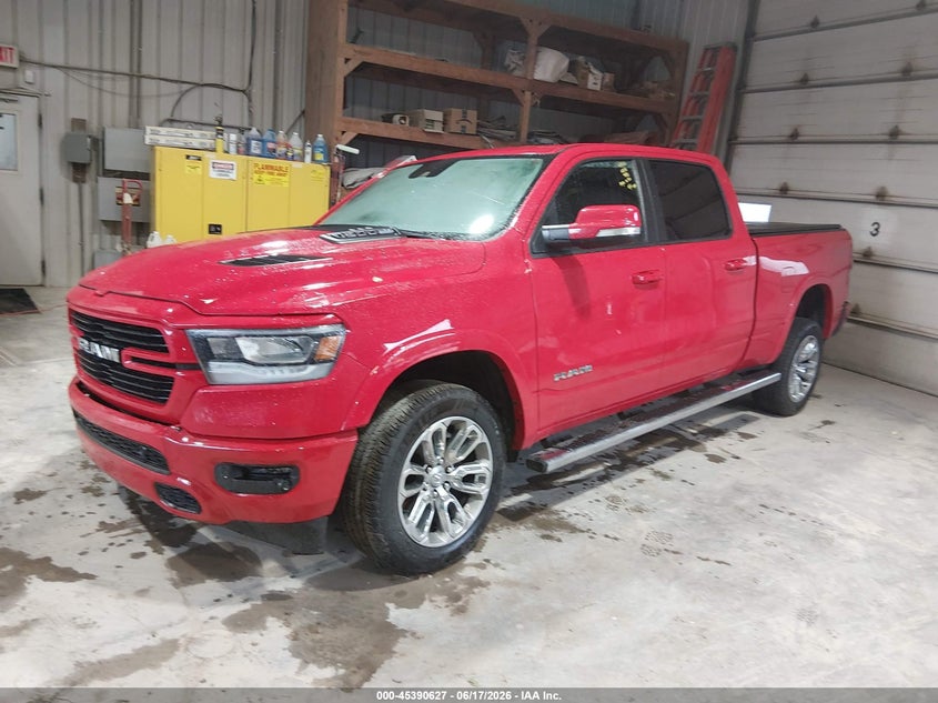 2022 Ram 1500 VIN 1C6SRFRT8NN229851 IAAI salvage auction — SIDE, Salvage (Wisconsin), sold $10,100 on 2026-07-11 (photo 2)