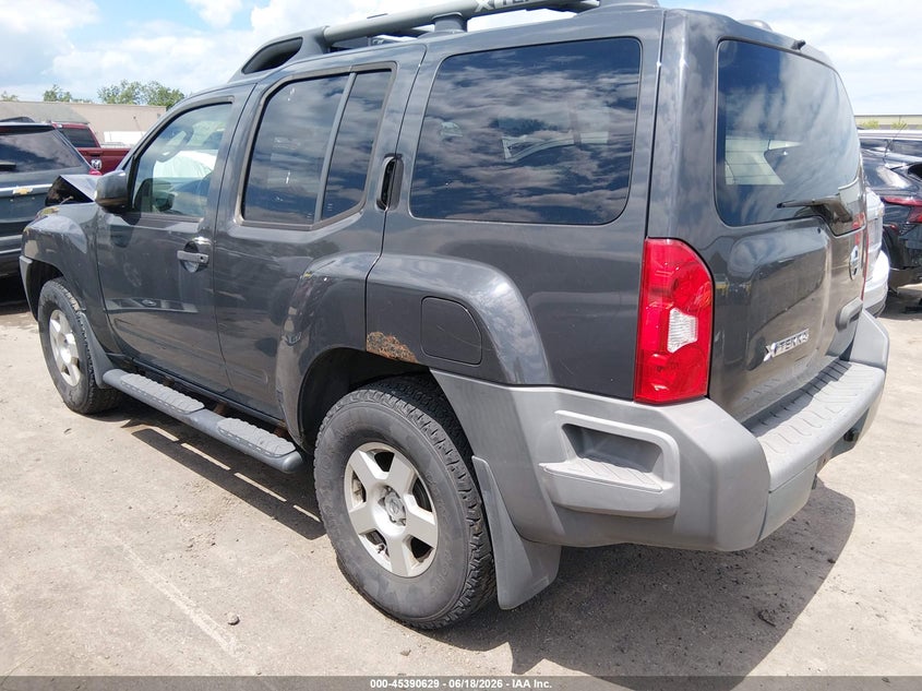 2008 Nissan Xterra VIN 5N1AN08W18C505131 IAAI salvage auction — FRONT END, Salvage (Ohio), sold $475 on 2026-07-17 (photo 3)