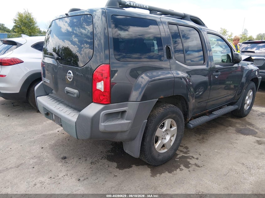 2008 Nissan Xterra VIN 5N1AN08W18C505131 IAAI salvage auction — FRONT END, Salvage (Ohio), sold $475 on 2026-07-17 (photo 4)
