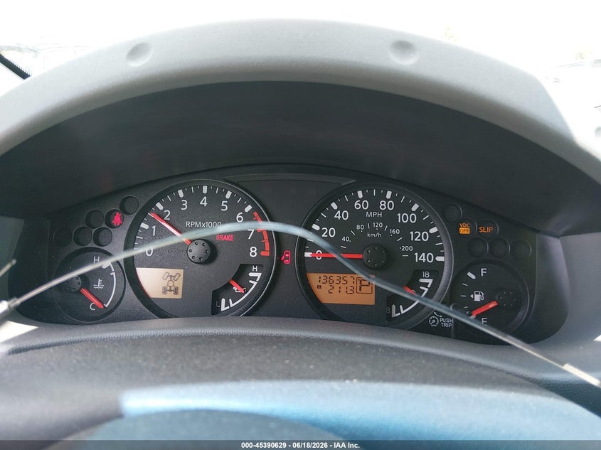 2008 Nissan Xterra VIN 5N1AN08W18C505131 IAAI salvage auction — FRONT END, Salvage (Ohio), sold $475 on 2026-07-17 (photo 7)