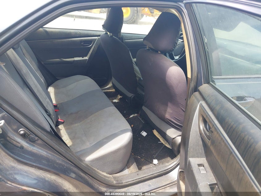 2014 Toyota Corolla VIN 5YFBURHE2EP104651 IAAI salvage auction — NORMAL WEAR, Clear (Pennsylvania), sold $2,700 on 2026-07-10 (photo 8)