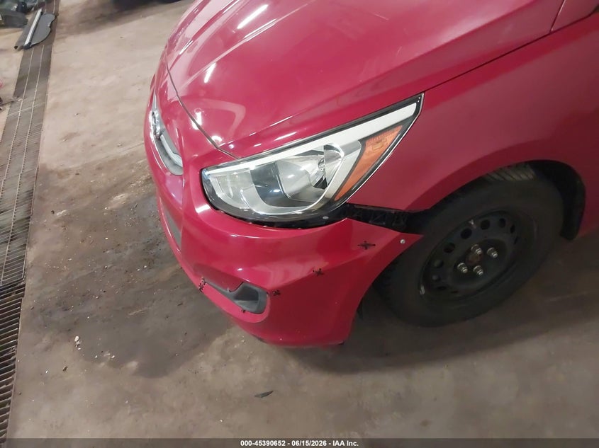 2016 Hyundai Accent VIN KMHCT4AE1GU135850 IAAI salvage auction — NORMAL WEAR, Salvage Title, sold $250 on 2026-07-29 (photo 6)