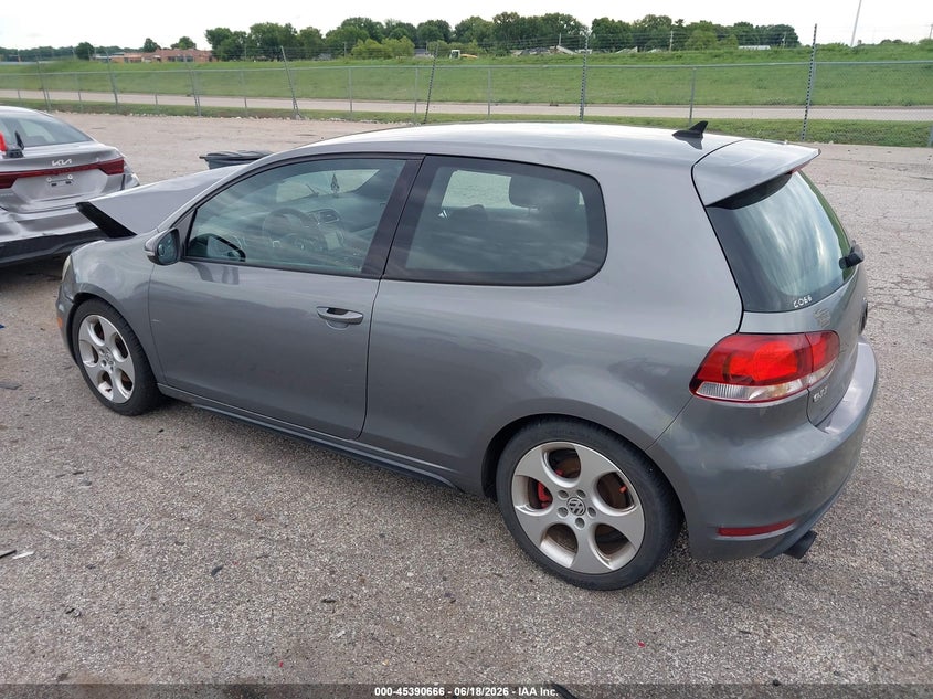2010 Volkswagen Gti VIN WVWED7AJ1AW419967 IAAI salvage auction — FRONT END, Salvage (Illinois), sold $600 on 2026-07-29 (photo 3)