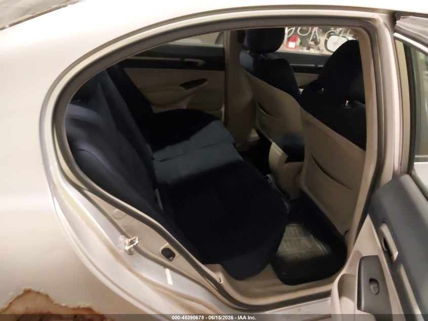 2008 Honda Civic hybrid VIN JHMFA36288S002756 IAAI salvage auction — NORMAL WEAR, Clear (Minnesota), sold $250 on 2026-07-15 (photo 8)