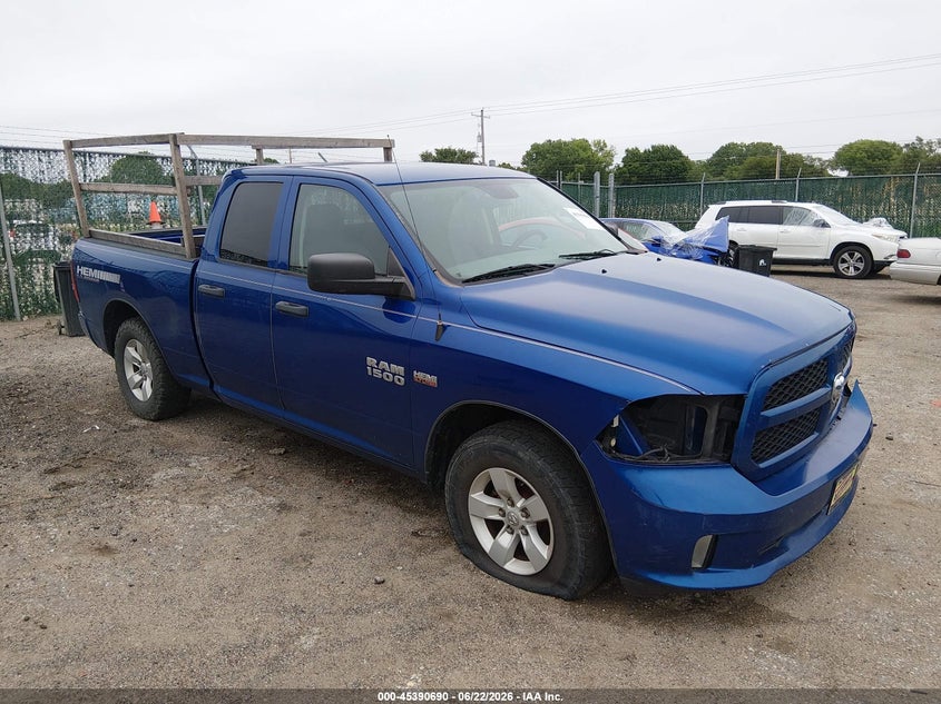 2017 Ram 1500 VIN 1C6RR6FT8HS776045 IAAI salvage auction — RIGHT FRONT, Salvage (Kansas), sold $425 on 2026-07-24 (photo 1)