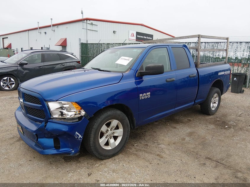 2017 Ram 1500 VIN 1C6RR6FT8HS776045 IAAI salvage auction — RIGHT FRONT, Salvage (Kansas), sold $425 on 2026-07-24 (photo 2)