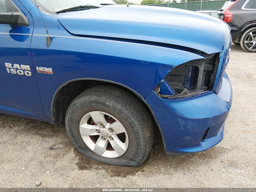 2017 Ram 1500 VIN 1C6RR6FT8HS776045 IAAI salvage auction — RIGHT FRONT, Salvage (Kansas), sold $425 on 2026-07-24 (photo 6)