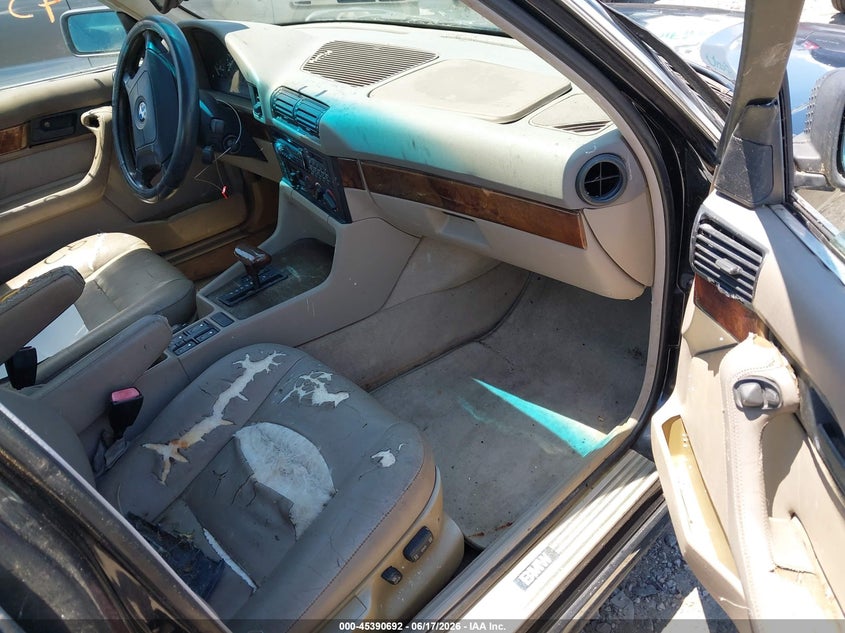 1995 BMW 5 series VIN WBAHE6326SGF33064 IAAI salvage auction — NORMAL WEAR, Clear (Virginia), sold $2,950 on 2026-07-17 (photo 5)