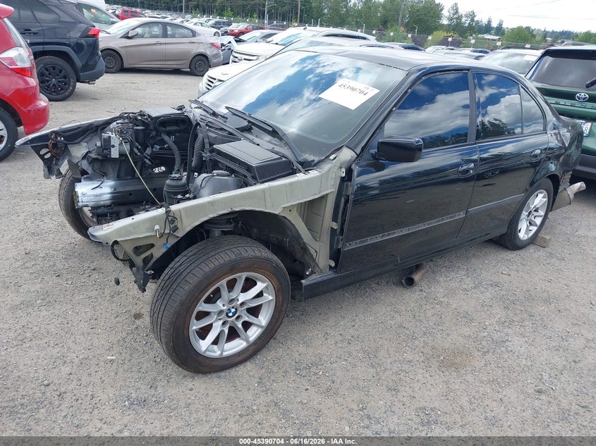 2003 BMW 5 series VIN WBADN63403GS56328 IAAI salvage auction — NORMAL WEAR, Clear (Washington), sold $275 on 2026-07-22 (photo 2)
