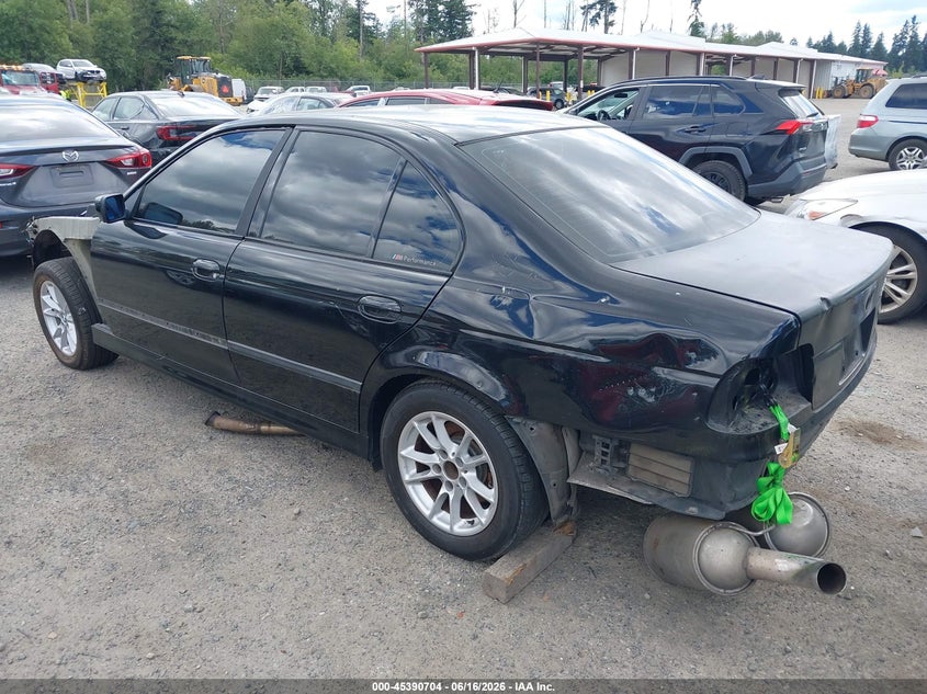 2003 BMW 5 series VIN WBADN63403GS56328 IAAI salvage auction — NORMAL WEAR, Clear (Washington), sold $275 on 2026-07-22 (photo 3)