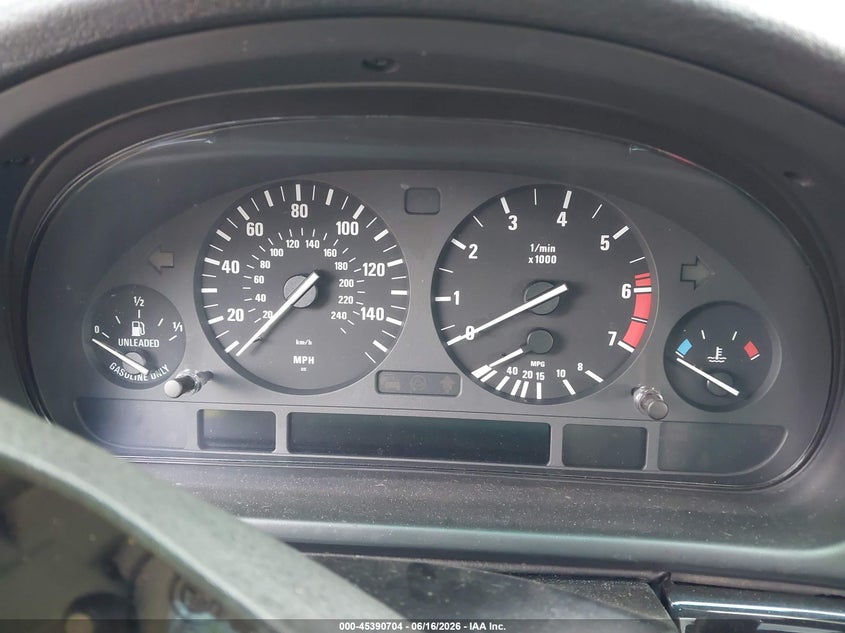 2003 BMW 5 series VIN WBADN63403GS56328 IAAI salvage auction — NORMAL WEAR, Clear (Washington), sold $275 on 2026-07-22 (photo 7)